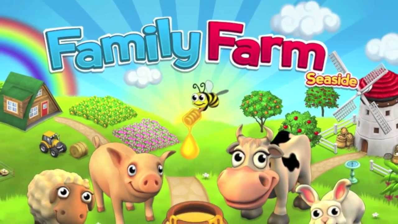 Family farm seaside game on facebook